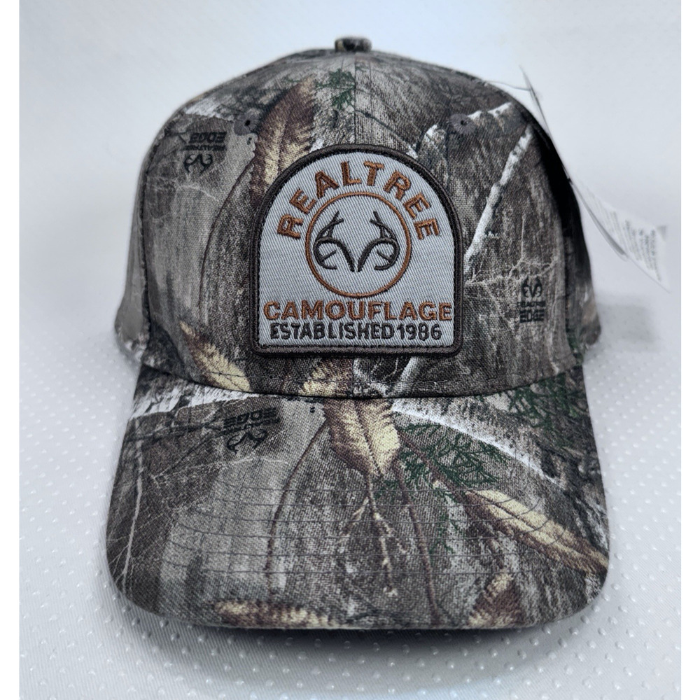 NWT Realtree Hat Men's One-Size Baseball Cap Original Camouflage Hunting